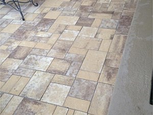 Natural Stone Paver Patio, Weeki Wachee, FL